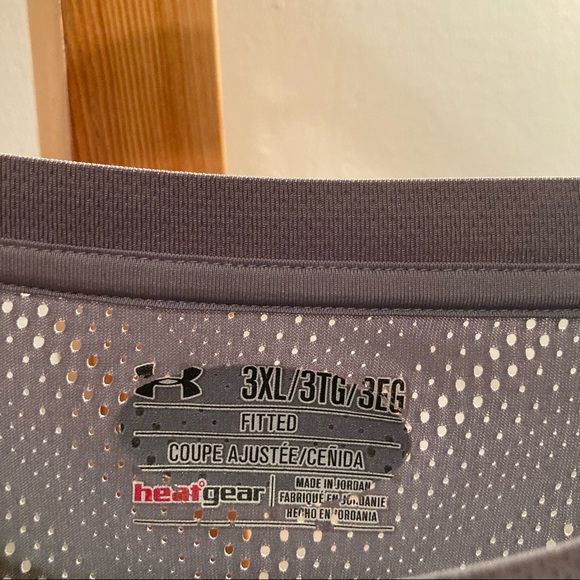 Under Armour lot of 3 heat gear shirts 3XL 3X - Picture 4 of 9